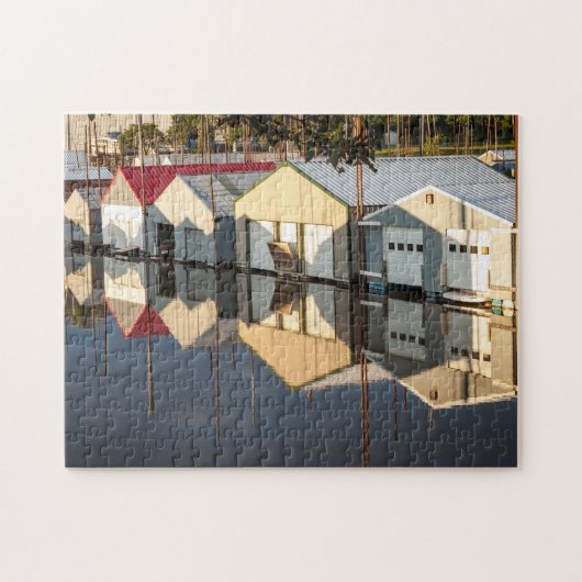 ミシシッピ川ボーホーズ写真パズル ジグソーパズル (横)