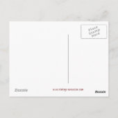 ミシシッピ川ヴィンテージはがき ポストカード (裏面)