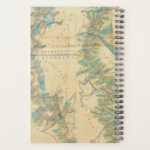 ミシシッピ川下流図 プランナー手帳 (裏面)