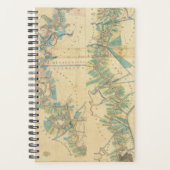 ミシシッピ川下流図 プランナー手帳 (正面)