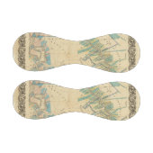 ミシシッピ川下流図 野球ボール (パネル)