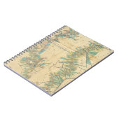 ミシシッピ川下流域図 ノートブック (左側)