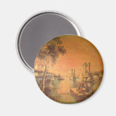 ミシシッピ川磁石 マグネット (正面/裏面)