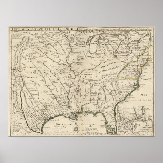 ミシシッピ川 ポスター (正面)