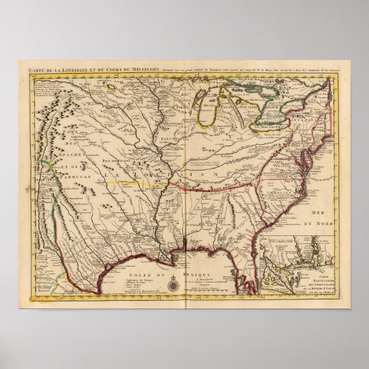 ミシシッピ川 ポスター (正面)