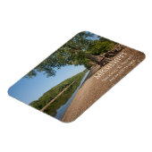 ミシシッピ川(マンガン州セントポール、ヒドゥン滝) マグネット (左側)