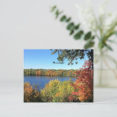ミシシッピ川、秋。 ポストカード (スタンド正面)