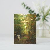 ミシシッピ州からの挨拶 ポストカード (スタンド正面)