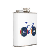 ミシシッピ州の旗 自転車 フラスク (右)