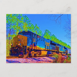 ミシシッピ州のCSX ポストカード