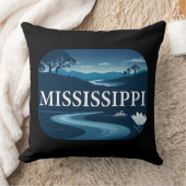 ミシシッピ州アメリカ合衆国 クッション (ブランケット)