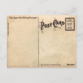 ミシシッピ州キャピトルオールドポストカード ポストカード (裏面)