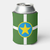ミシシッピ州ジャクソン市クーラーボックス国旗 缶クーラー (缶裏面)