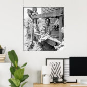 ミシシッピ州デルタの子ども ポスター (ホームオフィス)