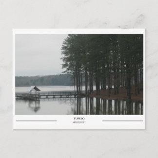 ミシシッピ州トゥペロの湖 ポストカード