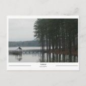 ミシシッピ州トゥペロの湖 ポストカード (正面)