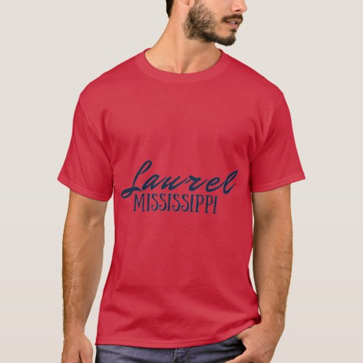 ミシシッピ州ローレル Tシャツ (正面)