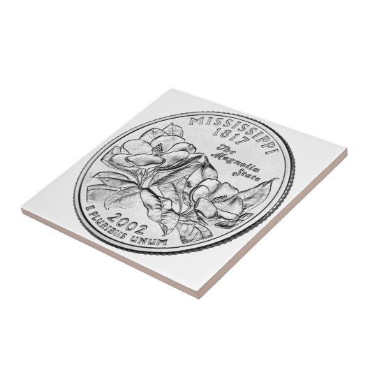 ミシシッピ州四半期 タイル (側面)