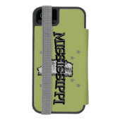 ミシシッピ州地図 INCIPIO iPhoneウォレットケース (フォリオ裏面)