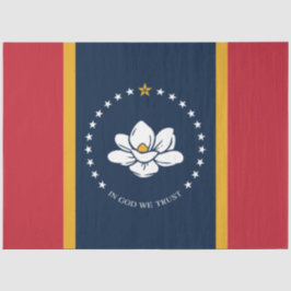 ミシシッピ州新州旗 薄葉紙