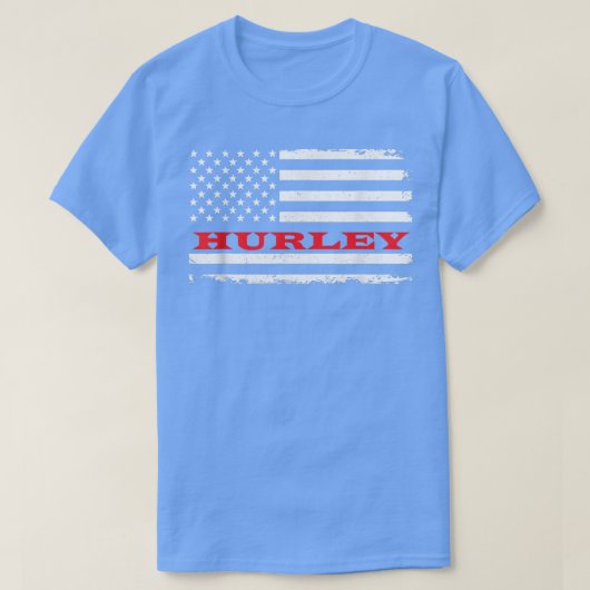 ミシシッピ州旗ハーリーUSA愛国荘 Tシャツ (デザイン正面)
