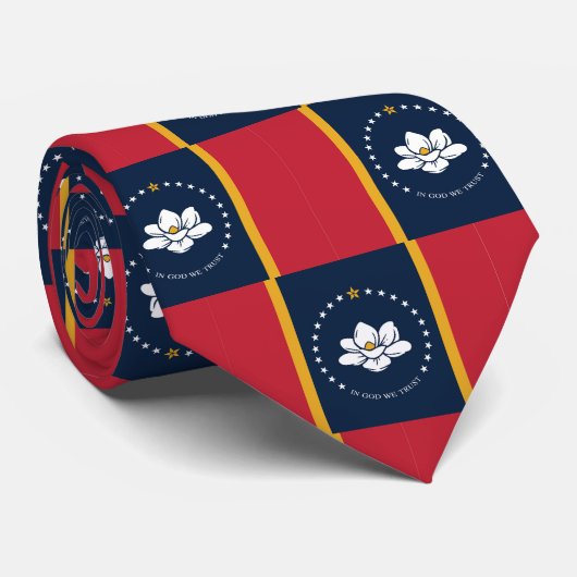 ミシシッピ州旗2020新 ネクタイ (ロール)