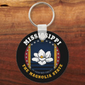 ミシシッピ州旗 キーホルダー (正面)