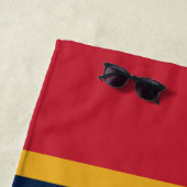 ミシシッピ州旗 ビーチタオル (インサイチュ)