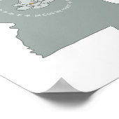 ミシシッピ州旗 ポスター (角)