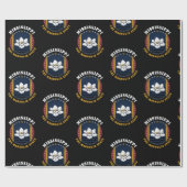 ミシシッピ州旗 ラッピングペーパー (フラット)