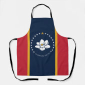 ミシシッピ州旗 – 新マグノリア州旗 エプロン (正面)