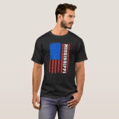 ミシシッピ州旗 Tシャツ (正面フル)