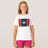 ミシシッピ州旗 Tシャツ (正面フル)