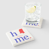 ミシシッピ州石コースター ストーンコースター (横)