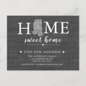 ミシシッピ州移動アナウンスはがき 案内ポストカード (正面)