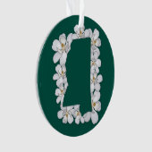 ミシシッピ州花 オーナメント (正面)