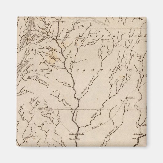 ミシシッピ州4 マグネット (正面)