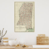 ミシシッピ州 ポスター (キッチン)