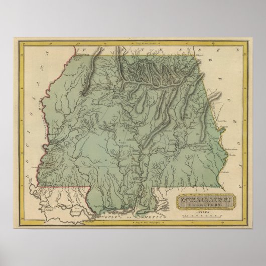 ミシシッピ州 ポスター (正面)