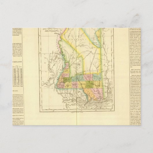 ミシシッピ州 ポストカード (正面)