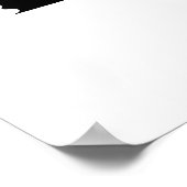 ミシシッピ州（白黒） ポスター (角)