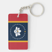 ミシシッピ新旗usa 統一された america mag キーホルダー (裏面)