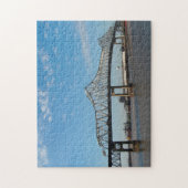 ミシシッピ橋ルイジアナ。ジグソーパズル ジグソーパズル (縦)