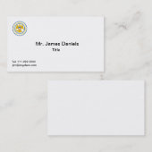 ミシシッピ素晴らしシールの名刺テンプレート 名刺 (正面/裏面)