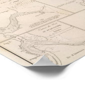 ミシシッピ運河デルタ ポスター (角)