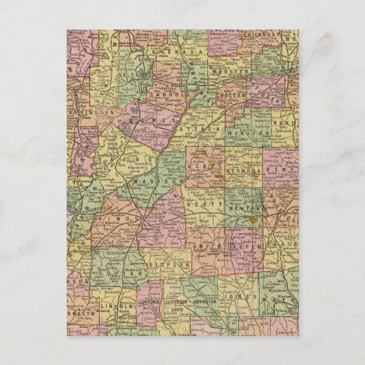 ミシシッピ10 ポストカード (正面)