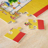 ミシシッピ11x14ヴィンテージの地図 ジグソーパズル (側面)