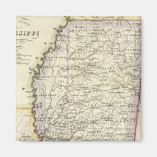 ミシシッピ12 マグネット (正面)