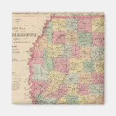 ミシシッピ2 マグネット (正面)