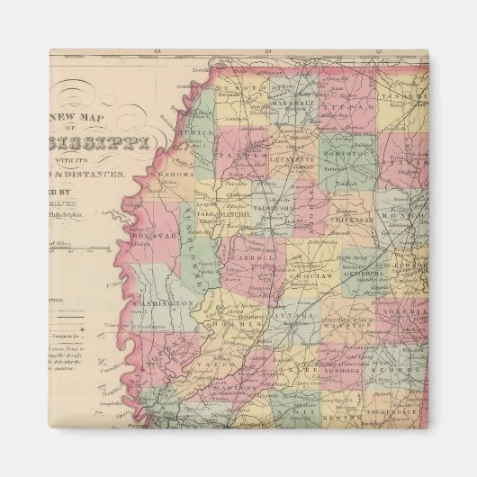 ミシシッピ2 マグネット (正面)